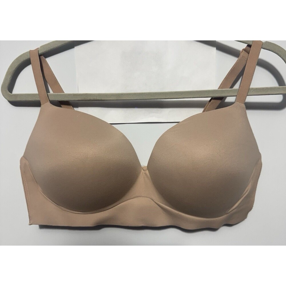 Incredible by Victoria's Secret Padded No Wire Beige Bra 38D